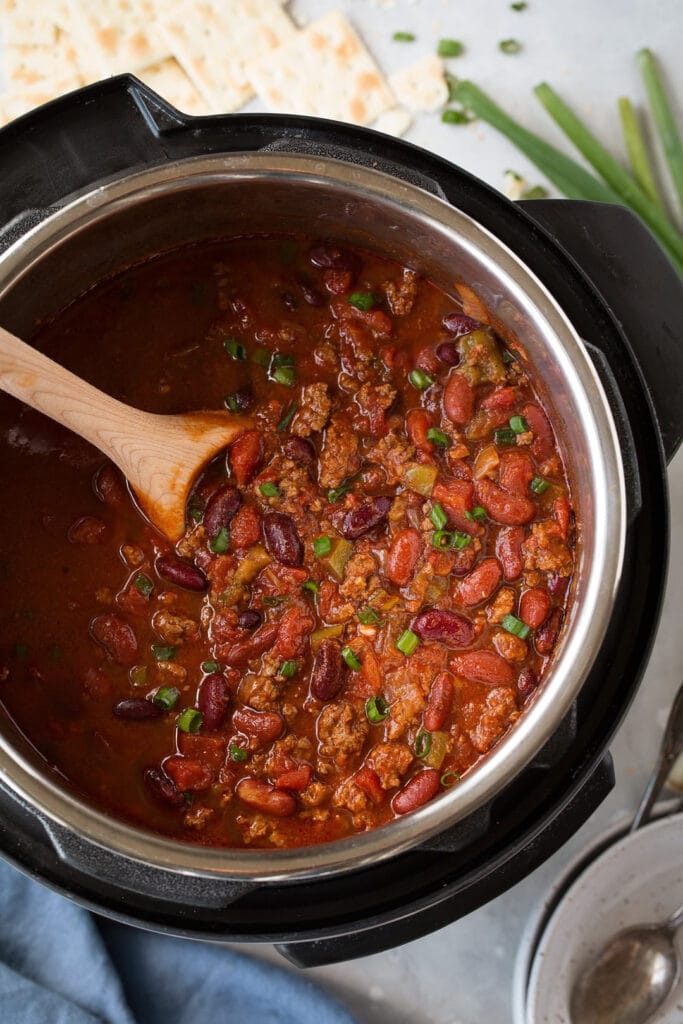 instant pot 3 quart Chili recipe