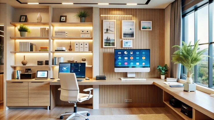 modern-home-office-with-wooden-desk-shelves-large-window_9975-33114