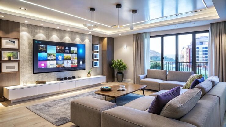 modern-living-room-with-large-tv-comfortable-sofa_9975-33050