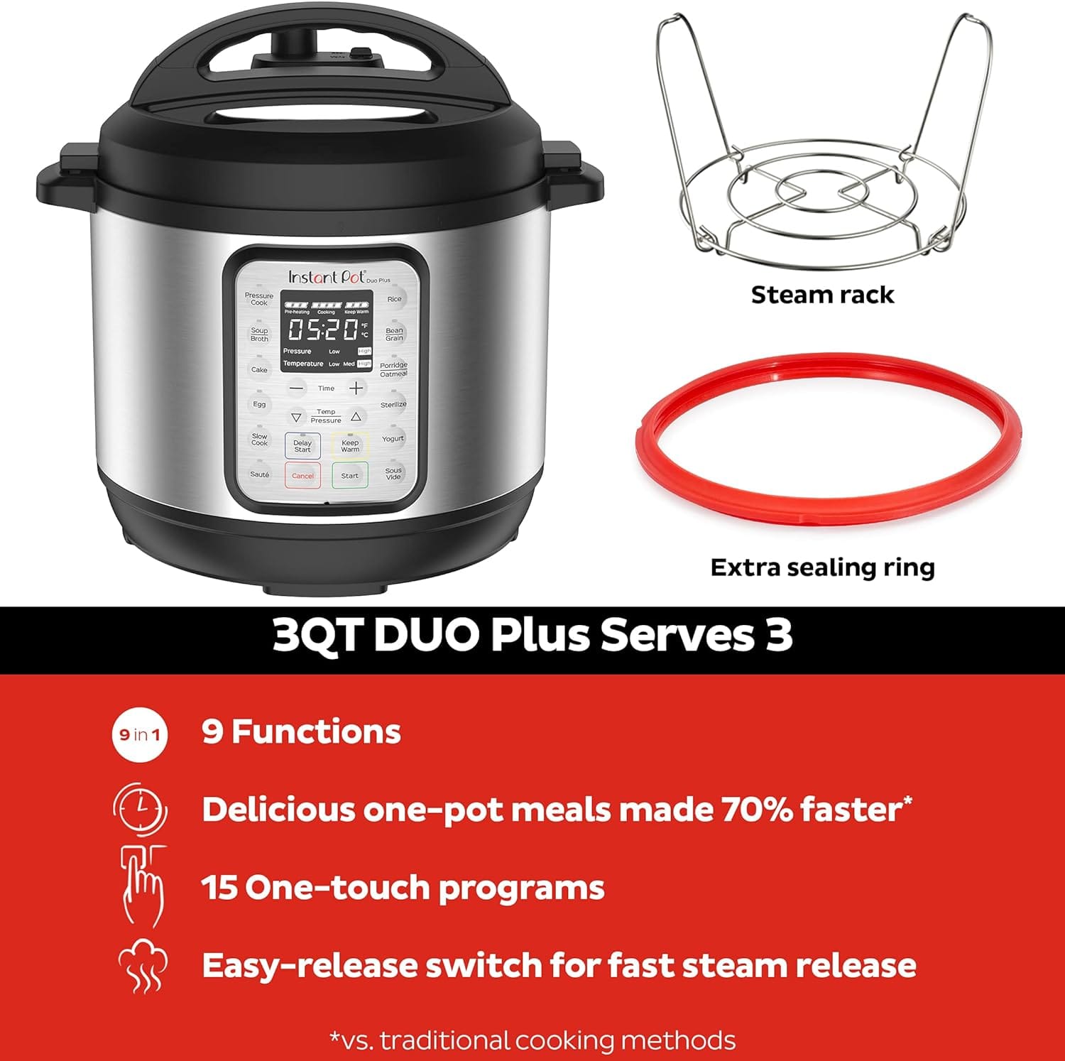 instant pot 3 quart sale