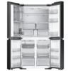 us-french-door-rf29db9700qlaa-bespoke-ai---door-flex--stainless-steel-551064412 samsung bespoke 4 door flex french door refrigerator