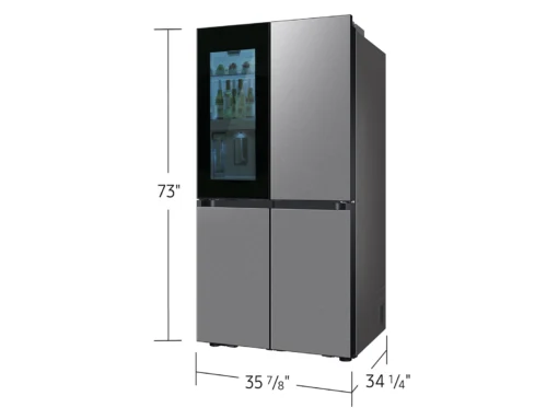 us-t-style-french-door-see-thru-door-580104-rf29db9700qlaa-551064424 samsung bespoke 4 door flex french door refrigerator